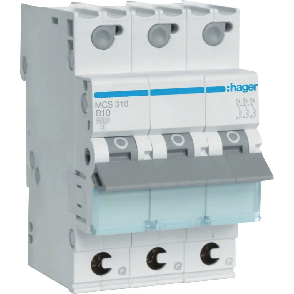 Hager MCS310, Typ C