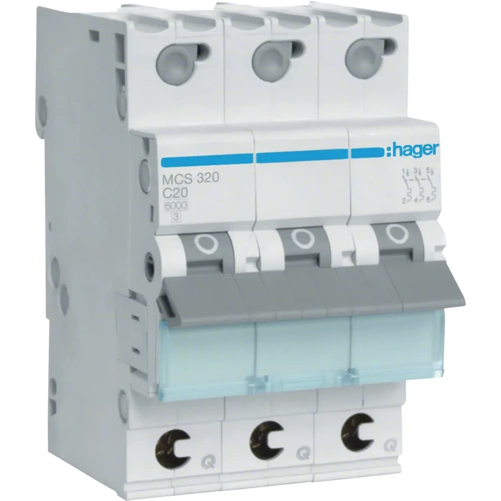 Hager Leitungsschutzschalter MCS320