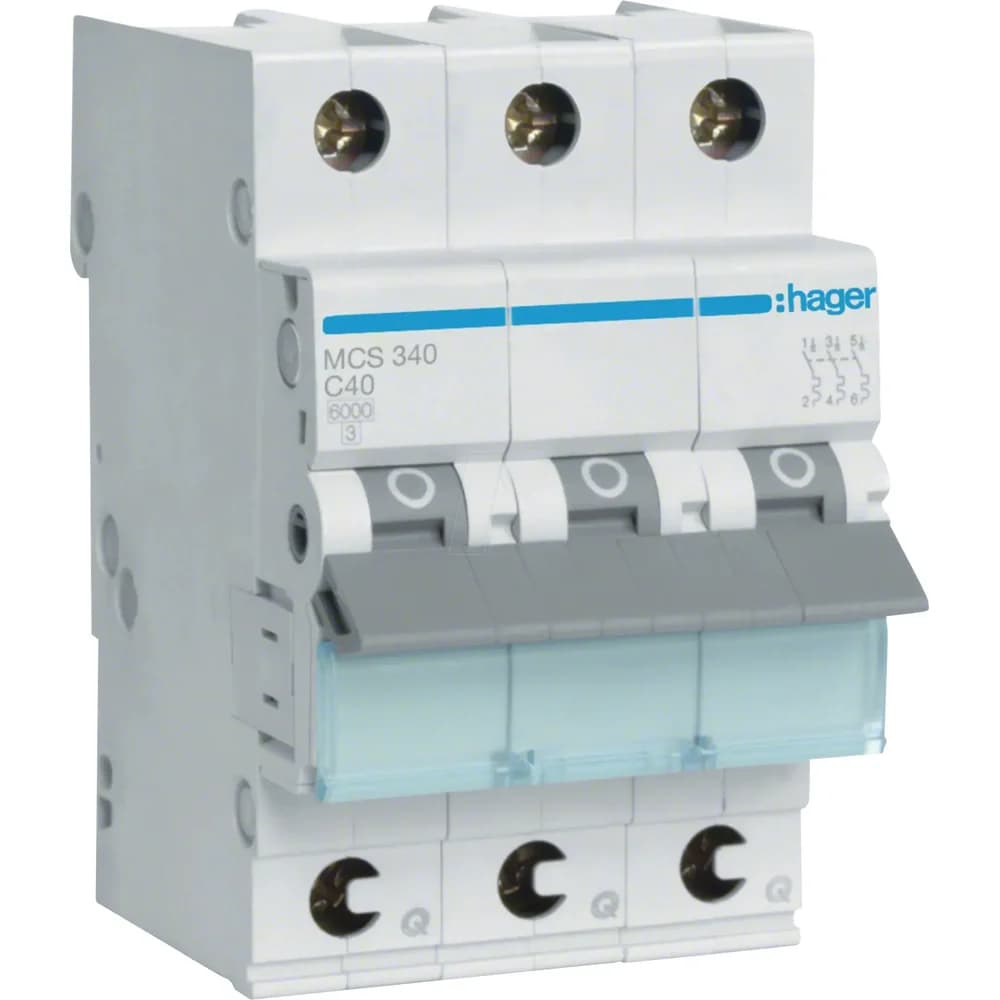 Hager Leitungsschutzschalter MCS340