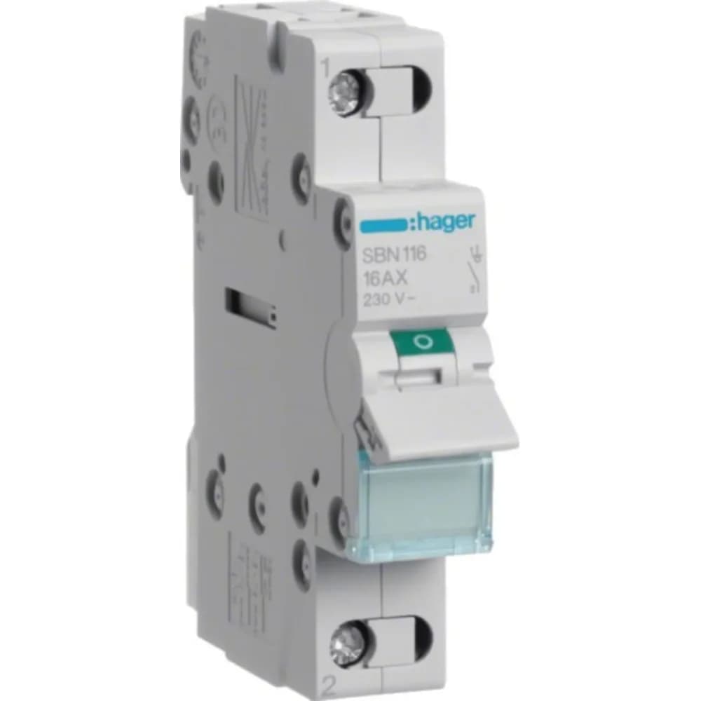 Hager Ausschalter SBN116