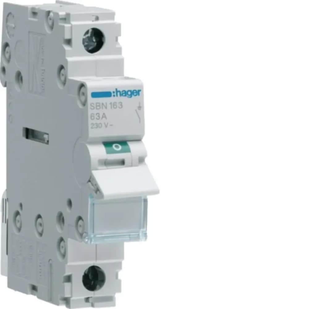 Hager Ausschalter SBN163