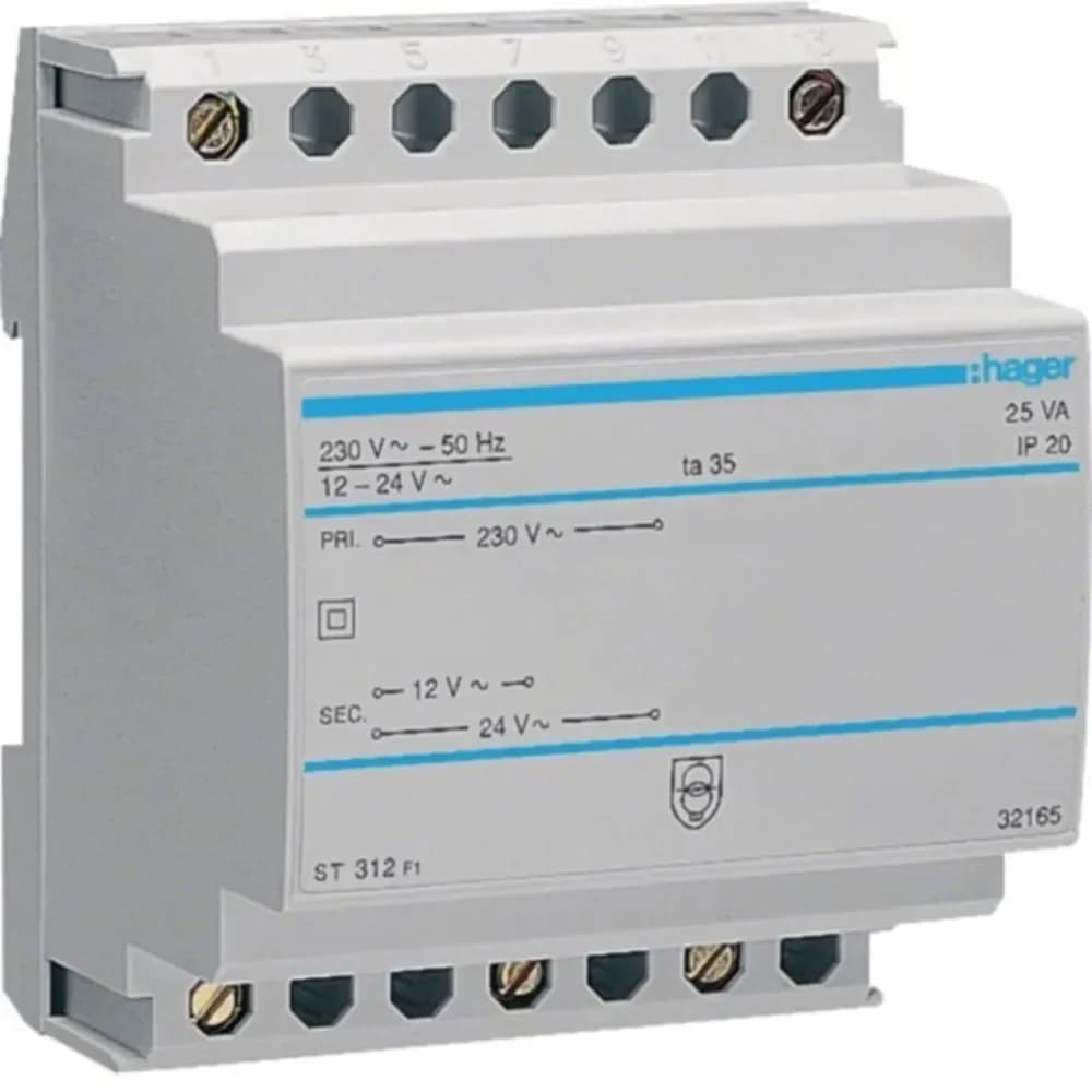 Hager Sicherheitstrafo ST312