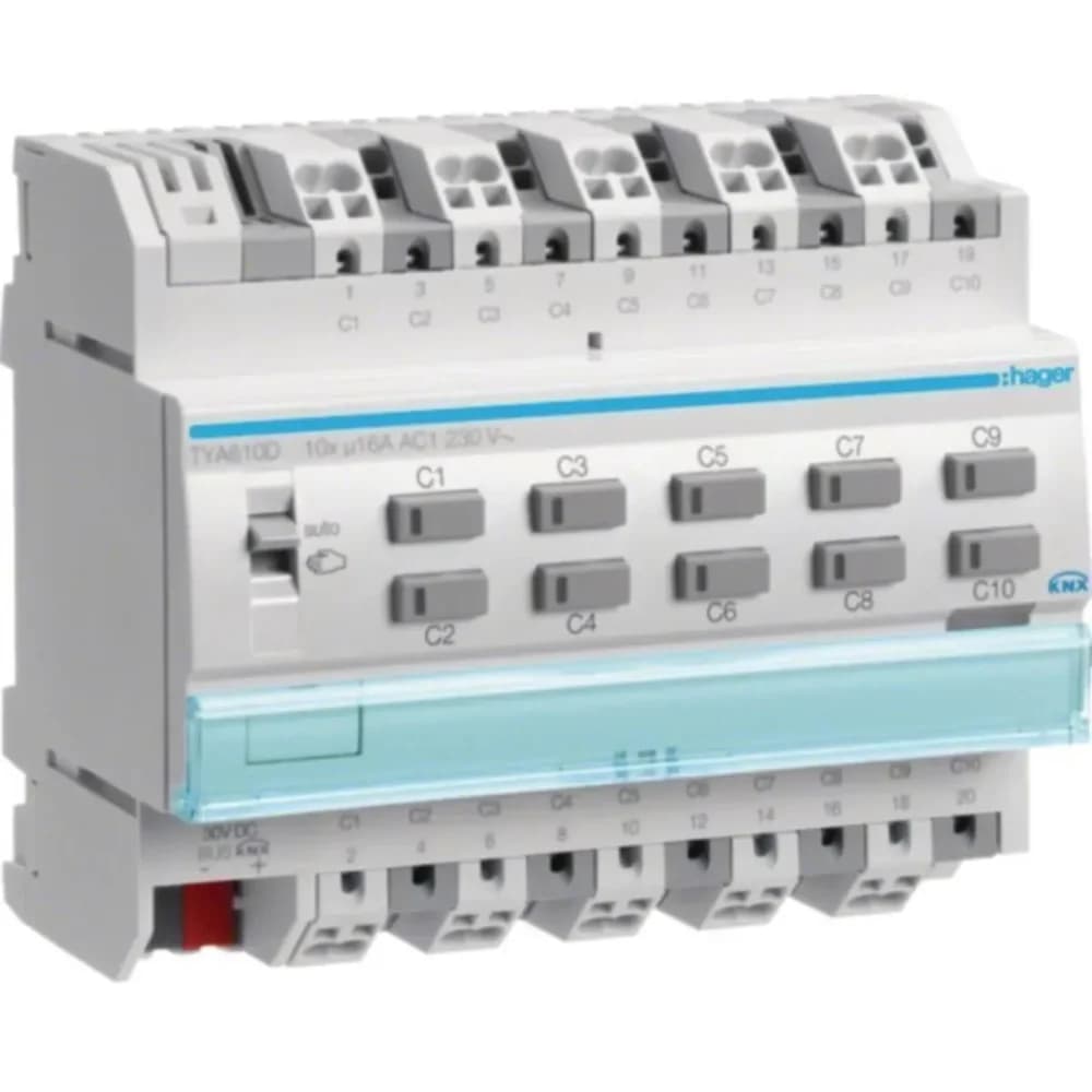 Hager KNX Schalt-/Jalousieausga. TYA610D