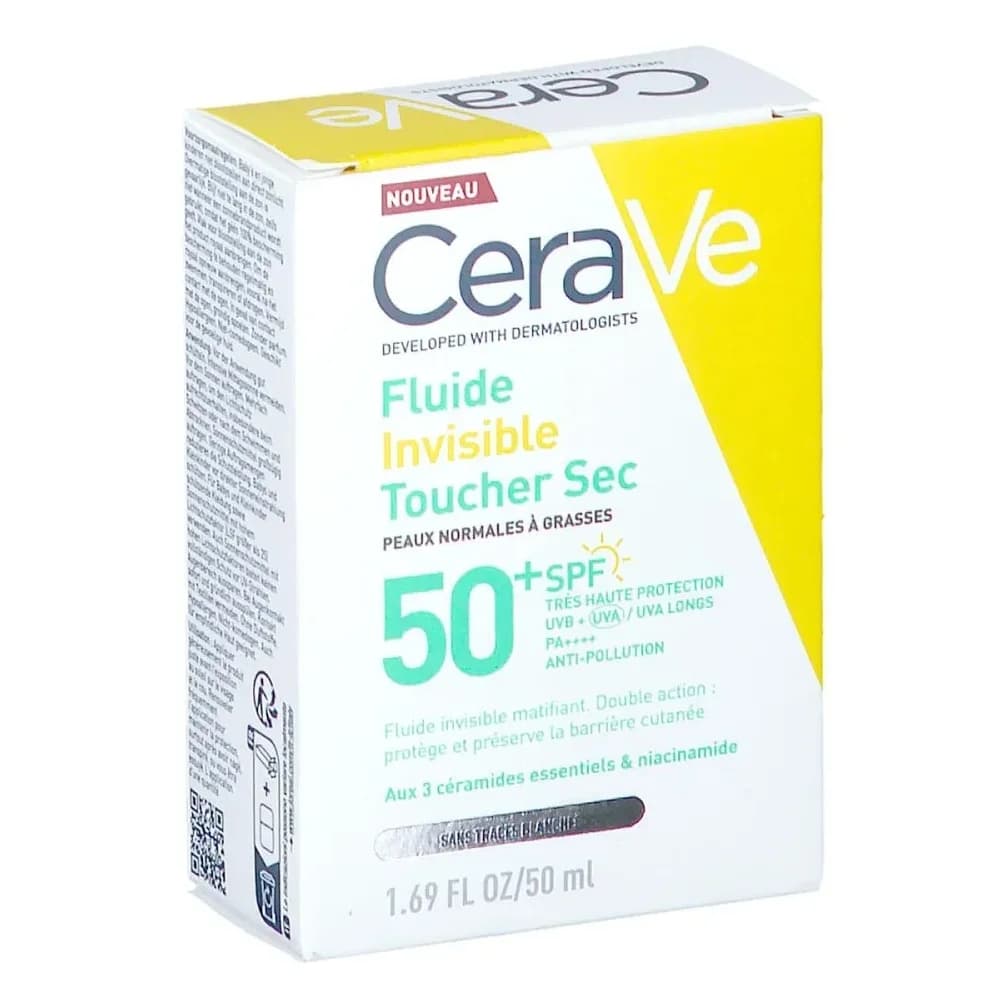 CERAVE Sonnenschutz Fluid Invisi.mattier.SPF 50+