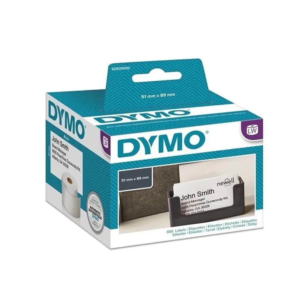 Dymo LabelWriter Papier-Etiketten »S0929100« weiß