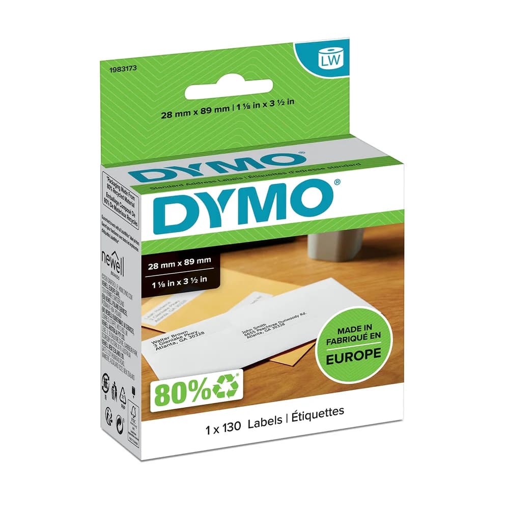 DYMO LW-Adressetiketten 28x 89mm 130StRolle