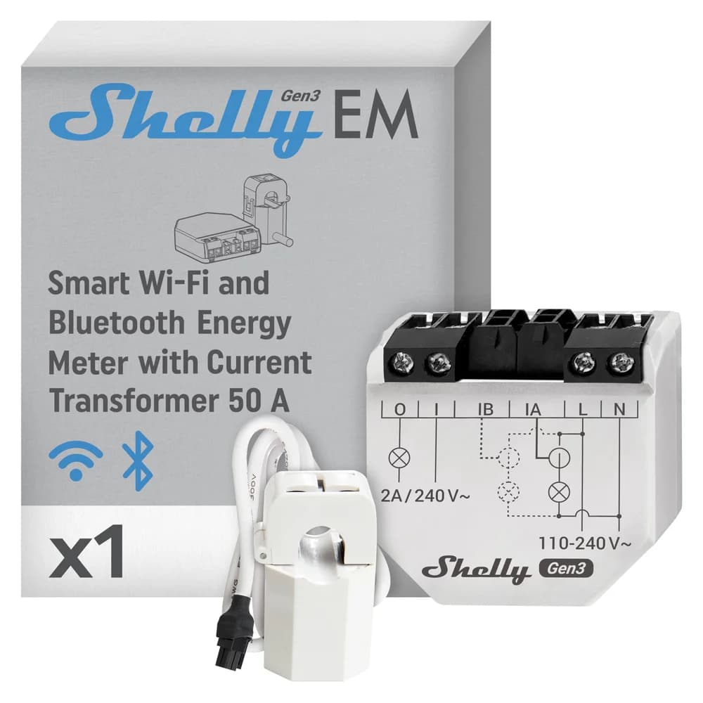 Shelly EM Gen. 3 Smart-Home