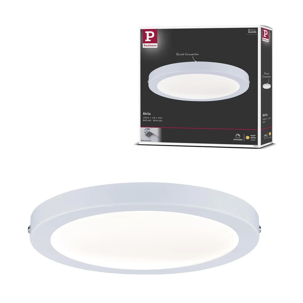 Paulmann LED Panel Atria - Weiß