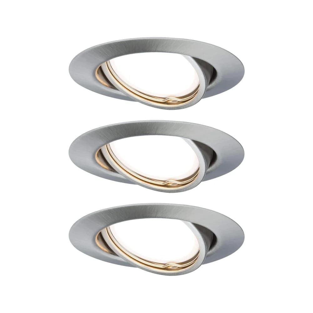 PAULMANN EBL Base Coin schw LED 3stepdim 3x5W E g