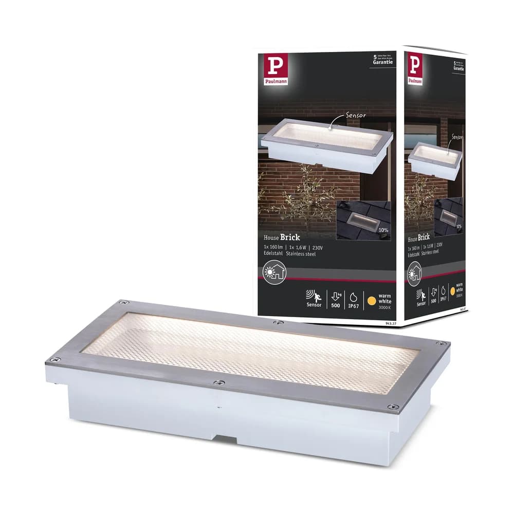 PLM 94337 - Outdoor 230 V BodenEBL Brick IP68