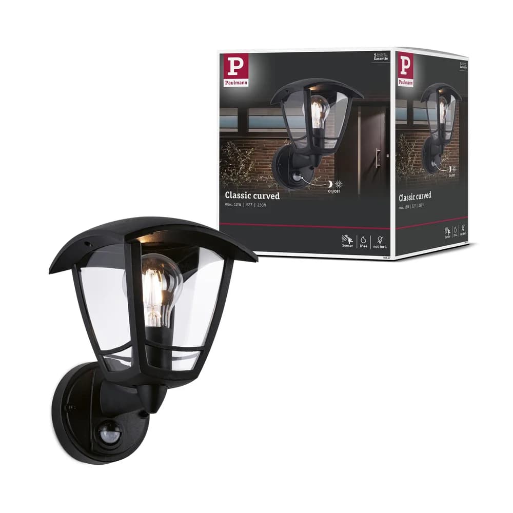 Paulmann, Gartenbeleuchtung, Classic Curved (E27, IP44)