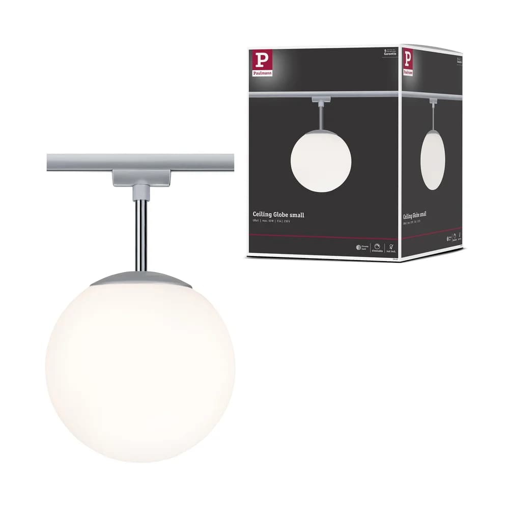 PAULMANN URail Ceiling Globe Small max1x10W E14 C