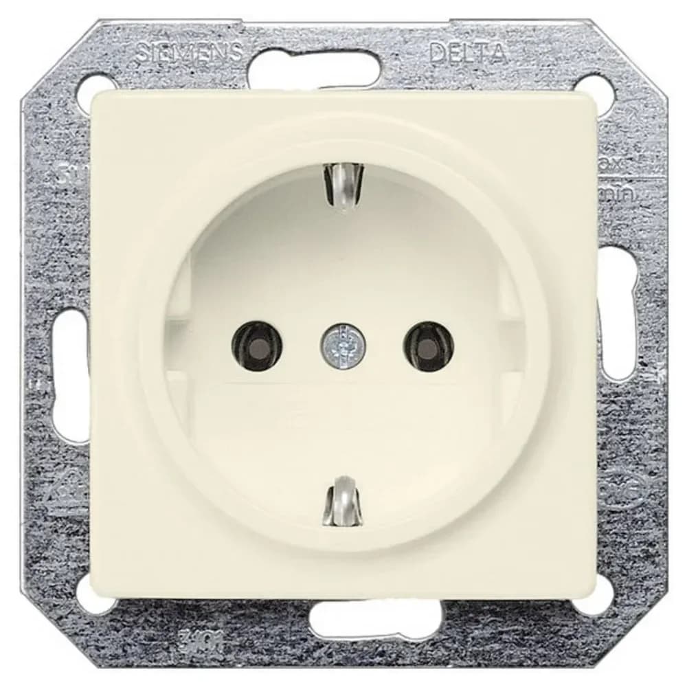 Siemens Schuko-Steckdose (elektroweiß)