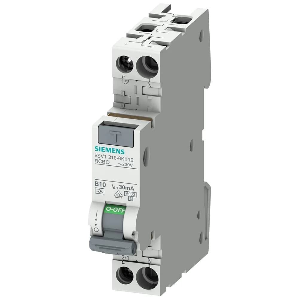Siemens, Schutzschalter, FI/LS kompakt