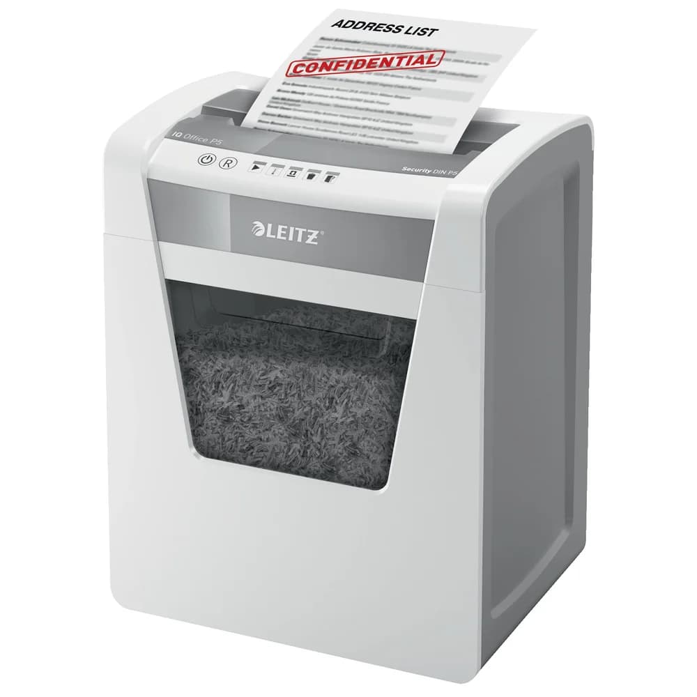 LEITZ IQ Office P5 Aktenvernichter, Weiß