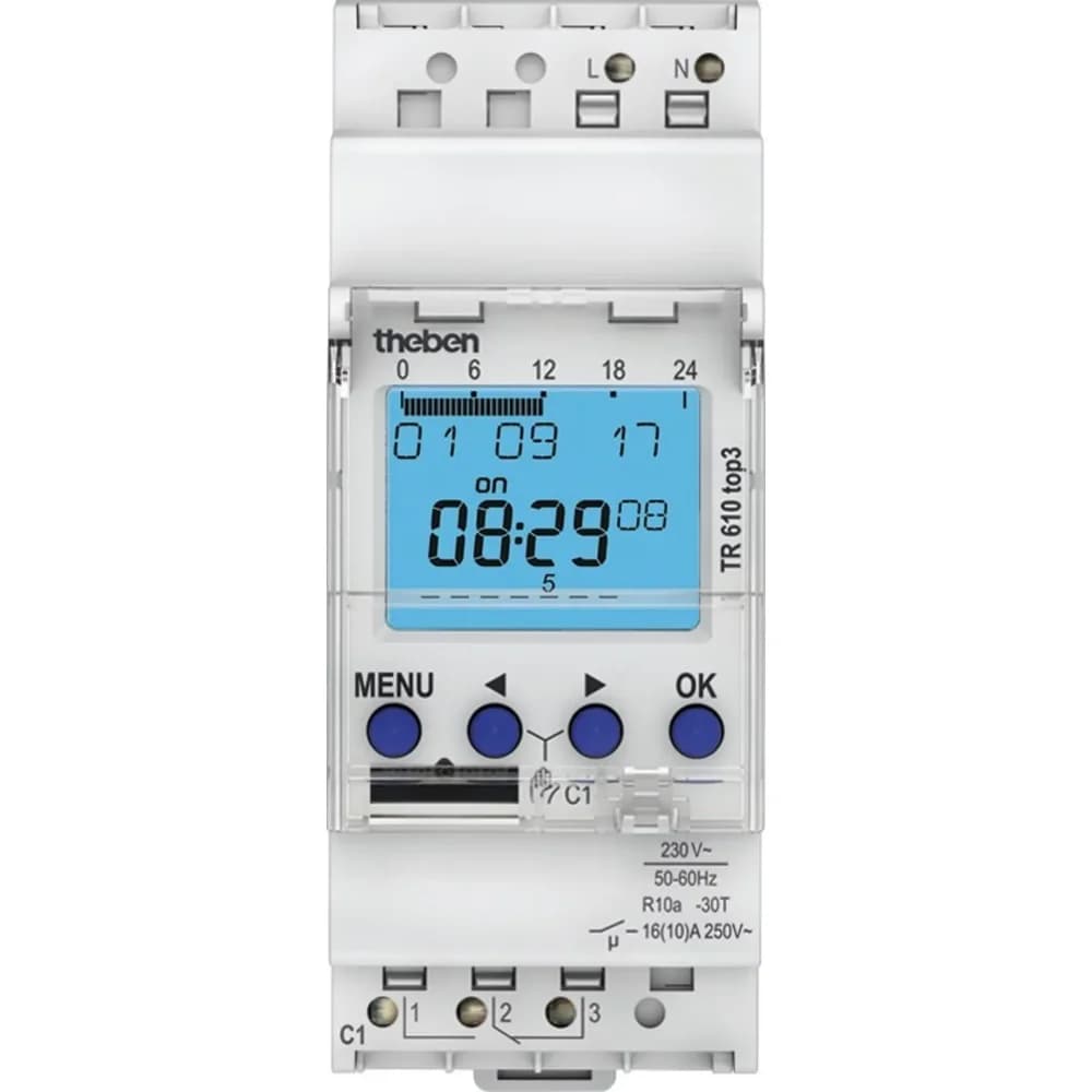 Theben, Zeitschaltuhr, TR 610 top3