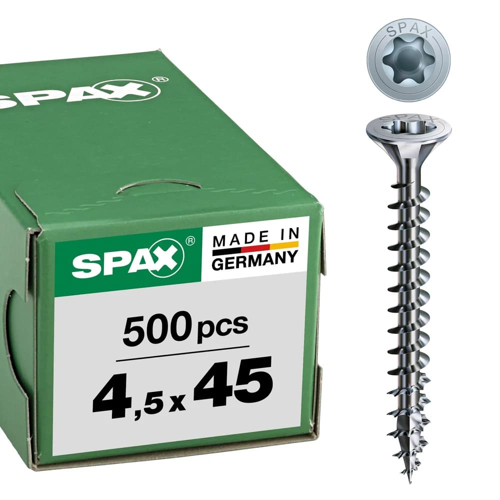 SPAX® Universalschrauben T20 4,5x45 500 St.