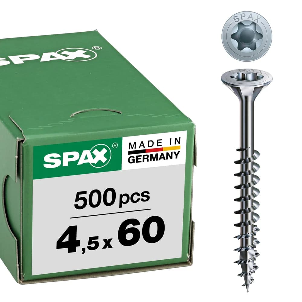 SPAX® Universalschrauben T20 Senkkopf WIROX 4,5 x 60 mm