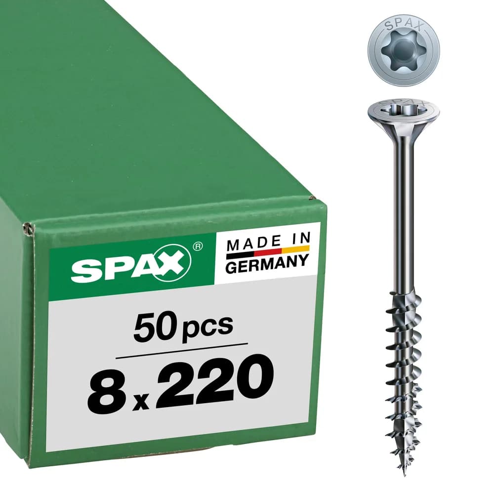 SPAX® Holzbauschrauben T40 8x220 50 St.