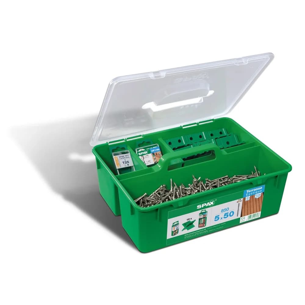 SPAX GREEN Box Terrasse 5x50 A2