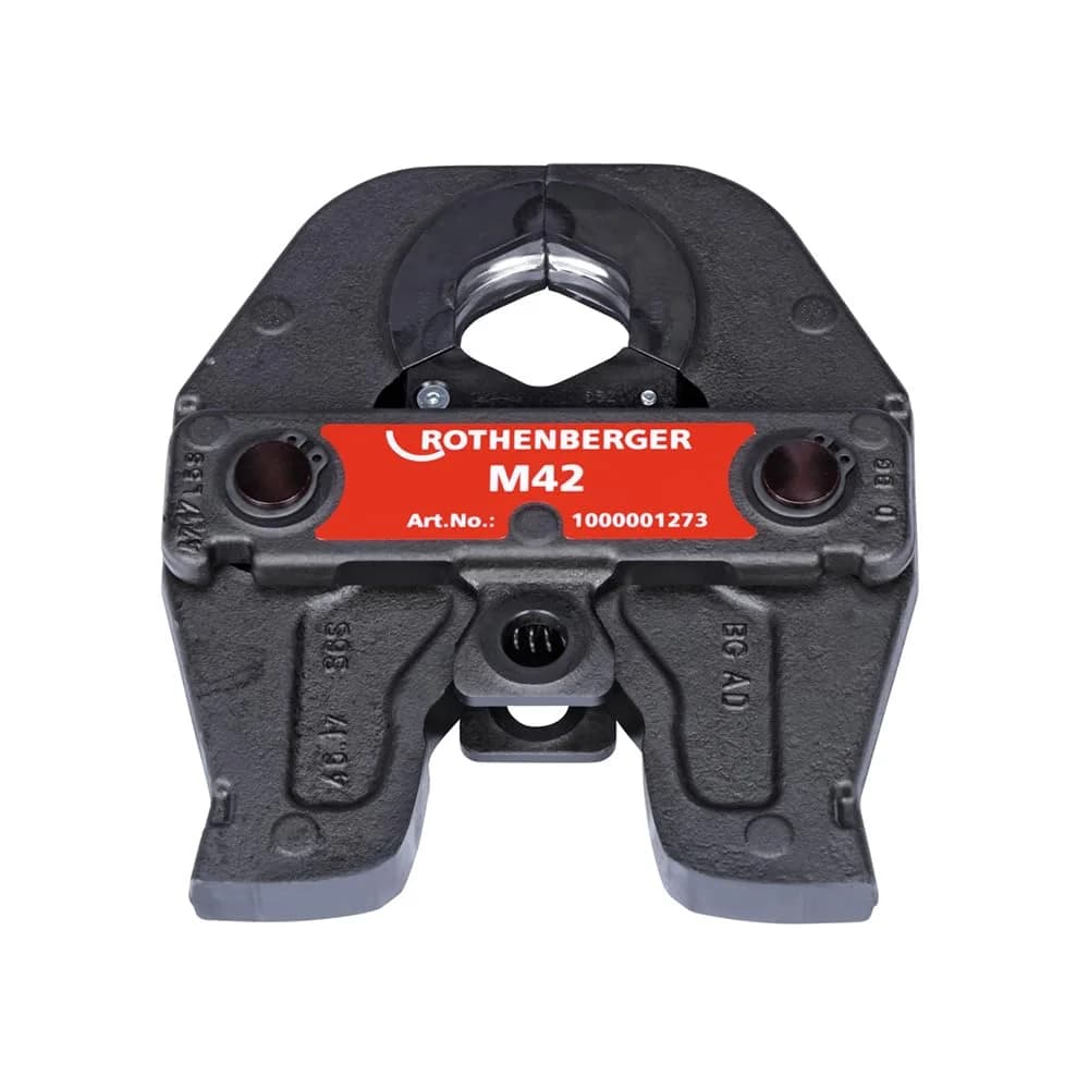 Pressbacke M 3gliedrig 42mm - schwarz