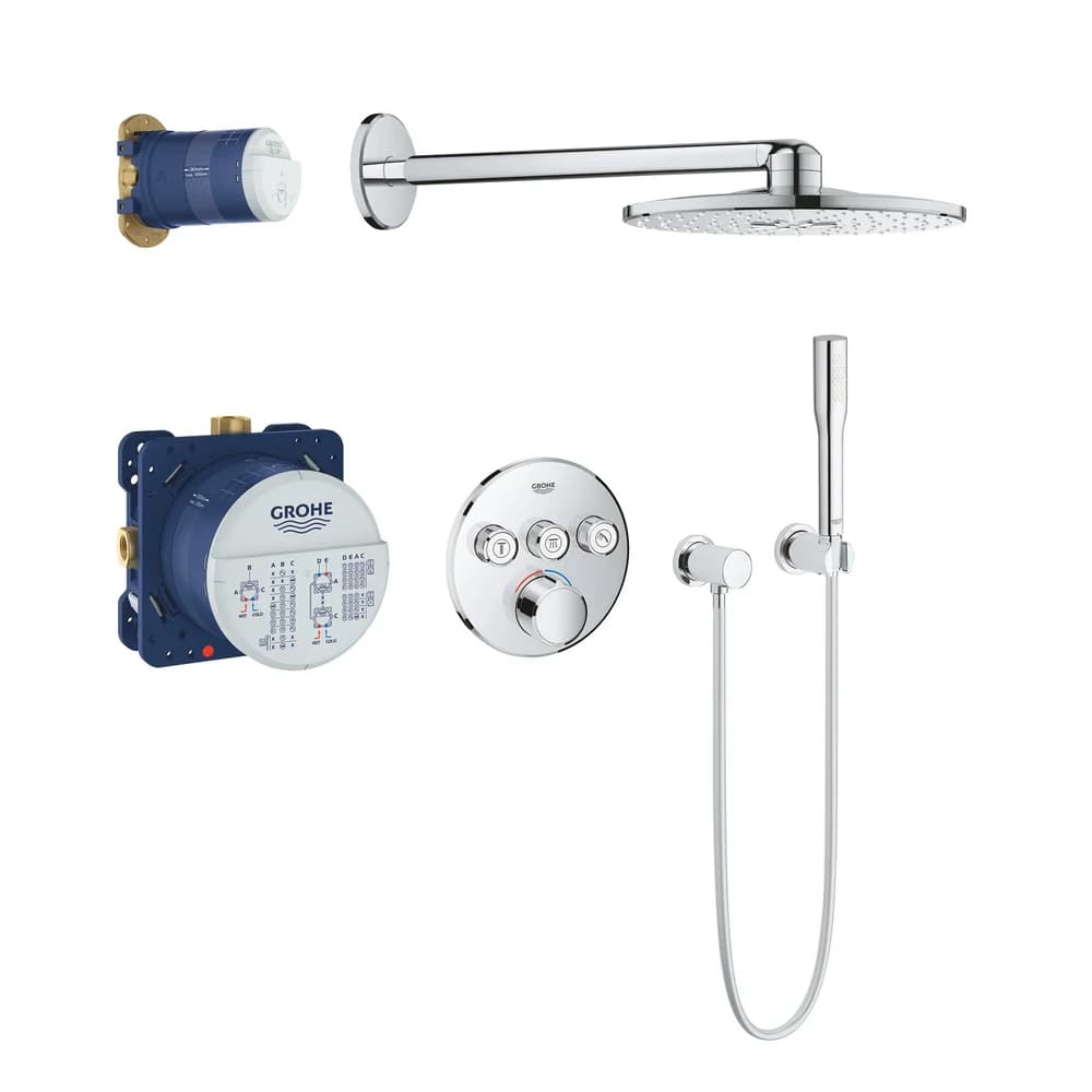 Grohe, Duschsystem, UP-Duschsystem SmartControl m 3 ASV chr