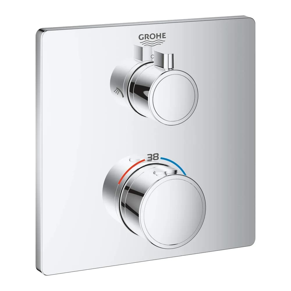 GROHE Grohtherm Dusch- und Badewannenarmaturen Chrom 24079000