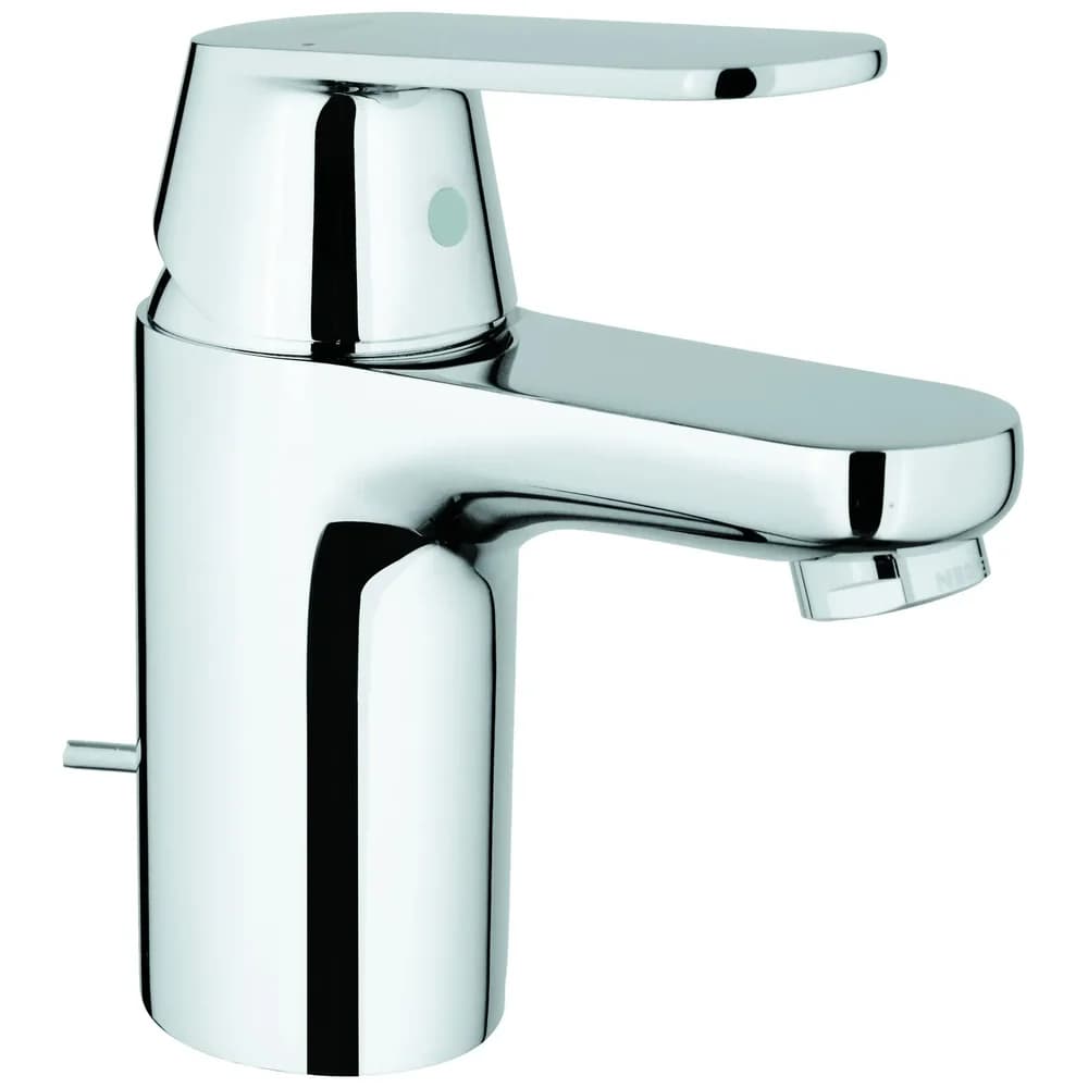 Grohe EHM Waschtisch Eurosmart C mit Zugstangen-Ablaufgarnitur EcoJoy VC
