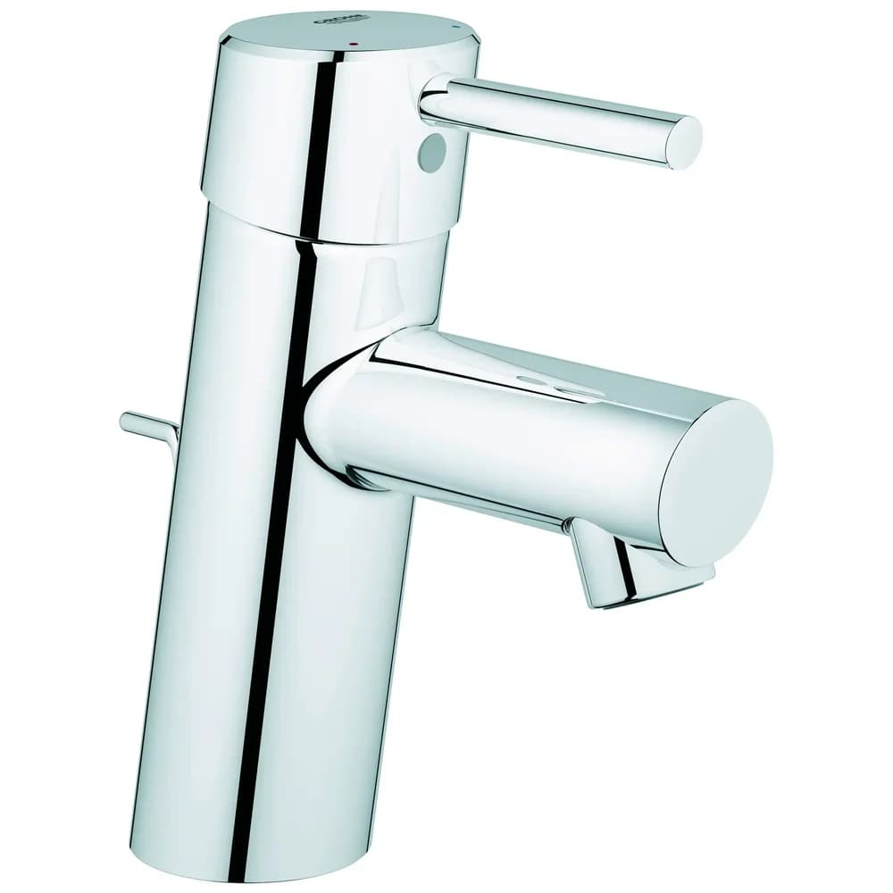 Grohe Concetto Waschtischarmatur 32204001 chrom, mit Ablaufgarnitur