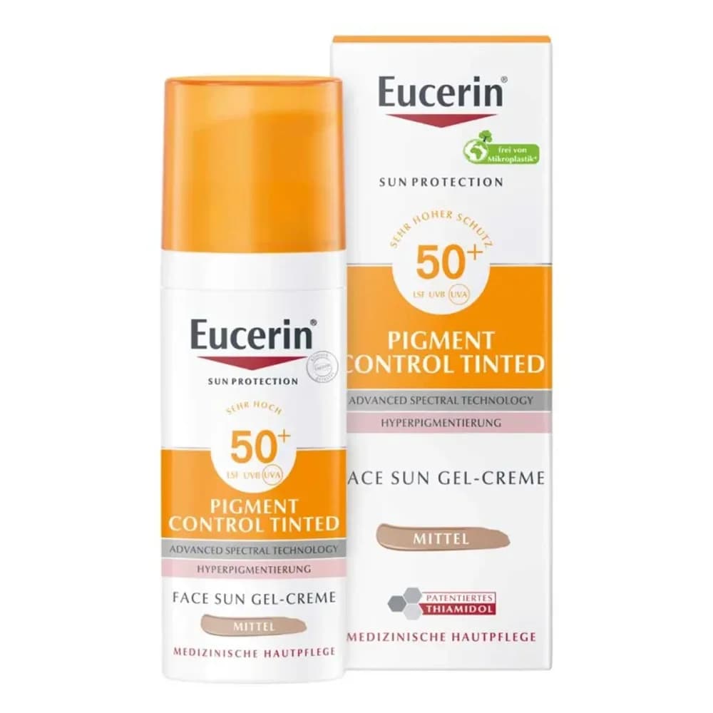 Eucerin Sun Fluid Pigment Control mittel 50 ml