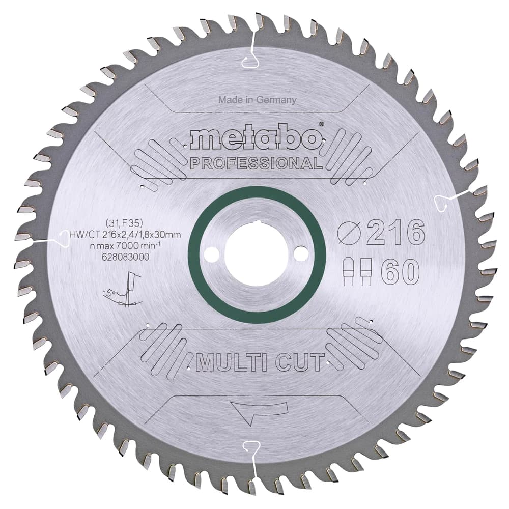 Metabo, Sägeblatt, Multi Cut HW/CT
