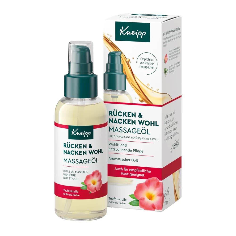 Kneipp Massageöl Rücken & Nacken Wohl