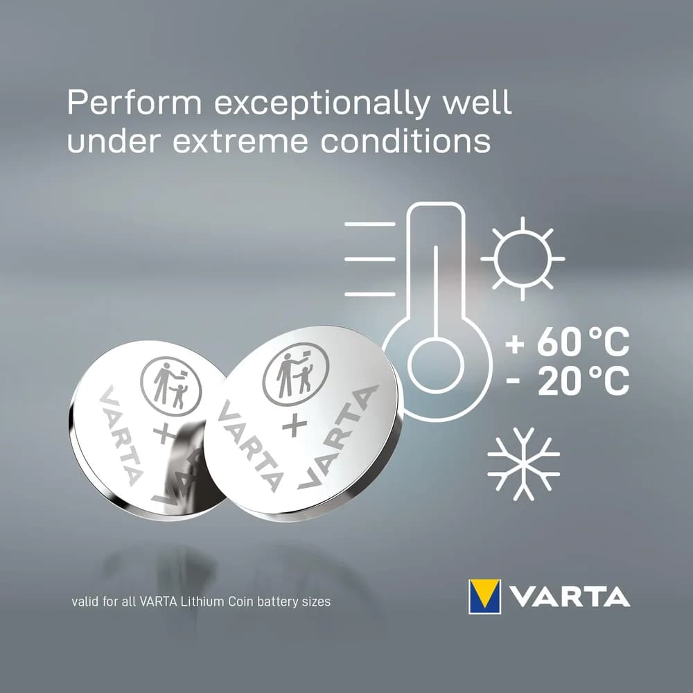 VARTA Knopfzellen CR2032 4 Stück