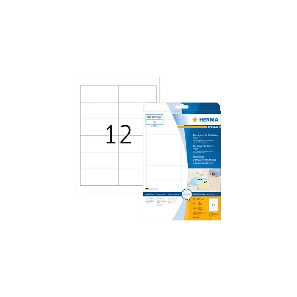 HERMA Folienetiketten 97,0 x 42,3 mm