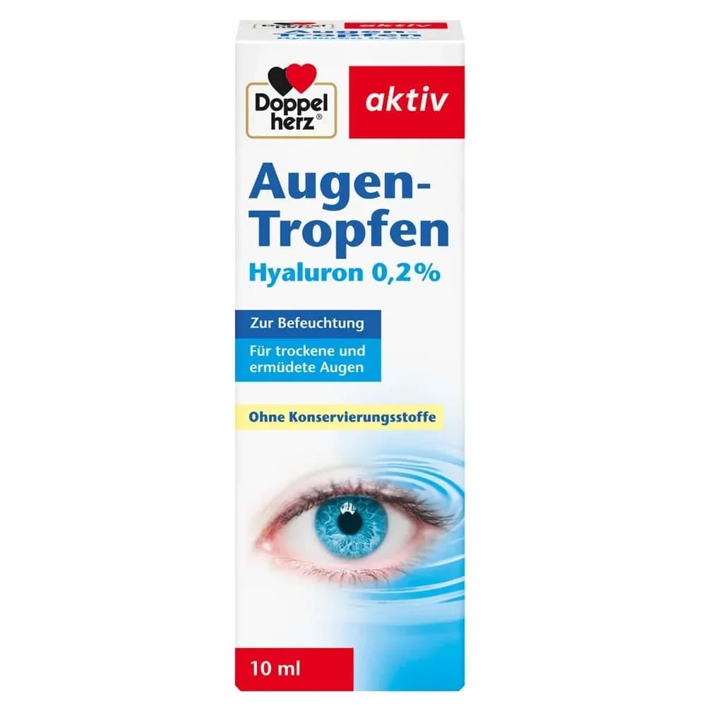 Doppelherz Augen-tropfen Hyaluron 0,2%