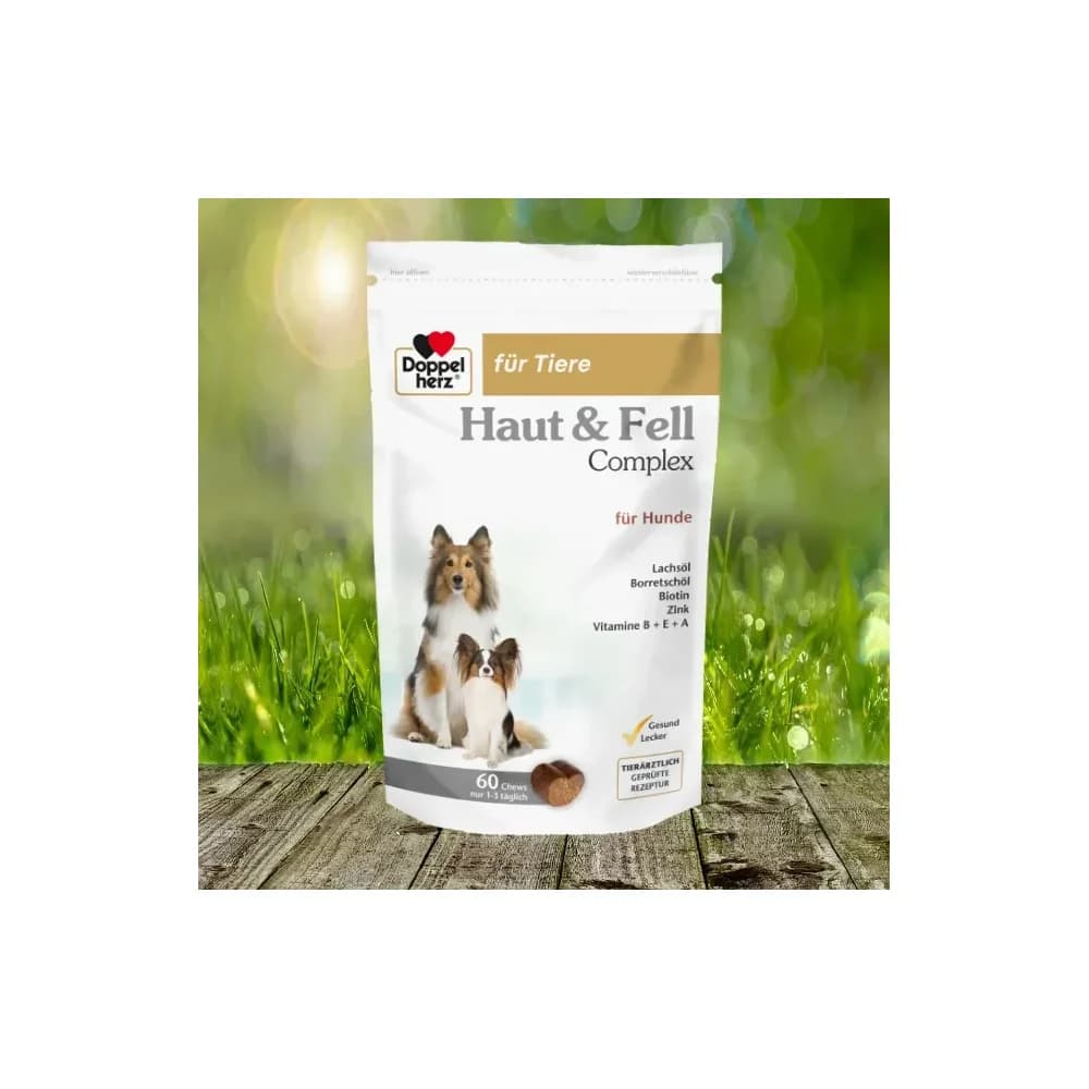 Doppelherz für Tiere Haut & Fell Complex 60 St