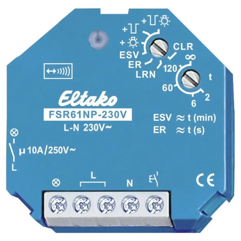 Eltako Funkaktor Stromstoß FSR61NP-230V