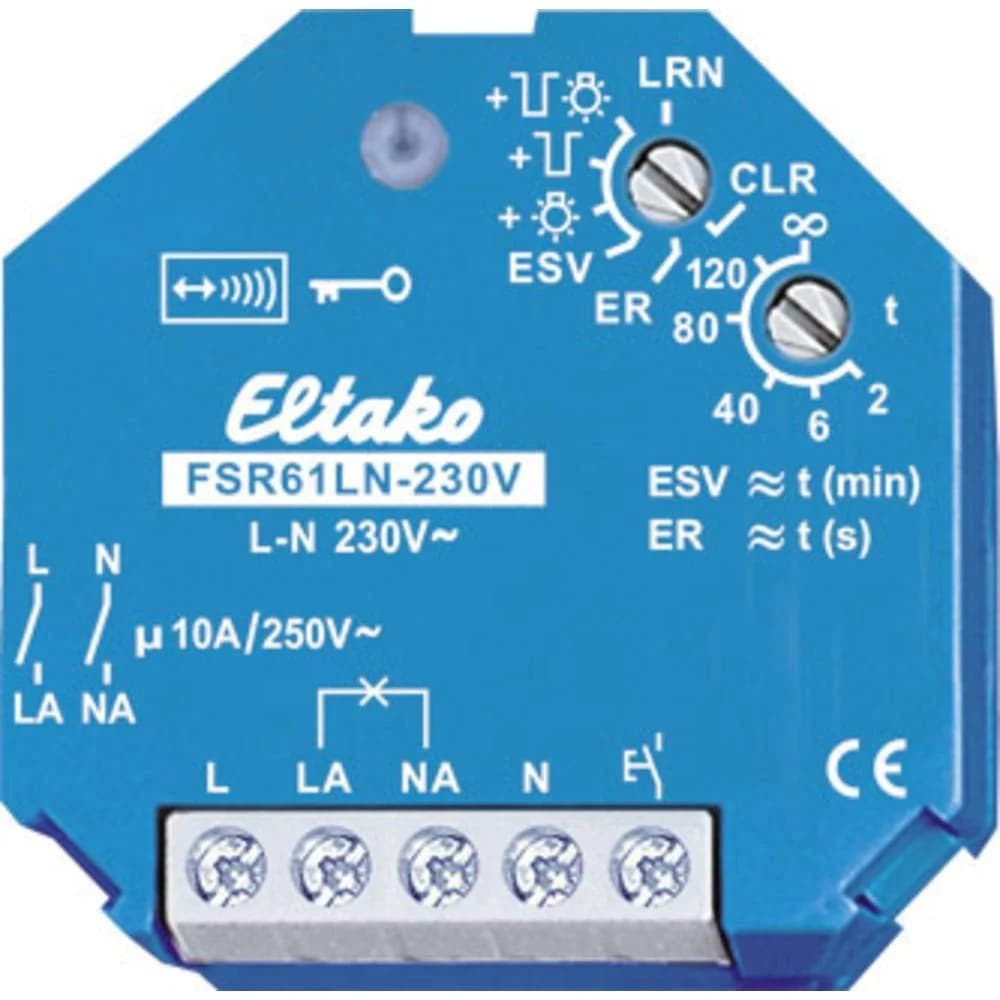 Eltako Funkaktor Stromstoßschalt. FSR61LN-230V