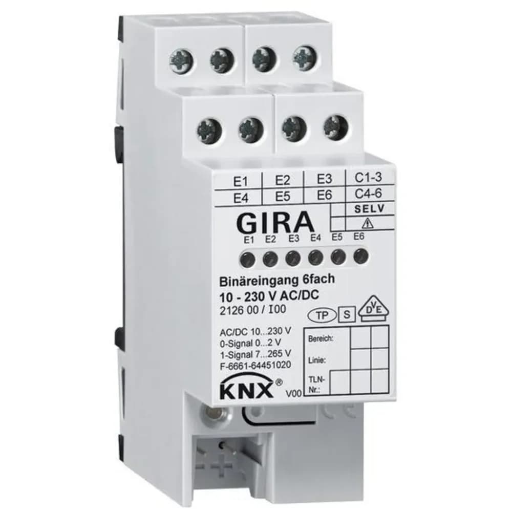 Gira Binäreingang 6f. 212600