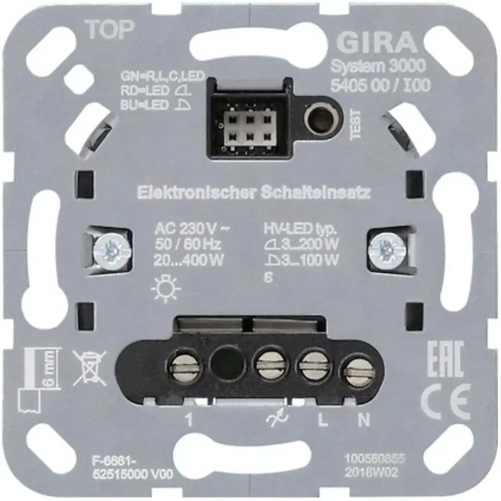 Gira Schalteinsatz 540500