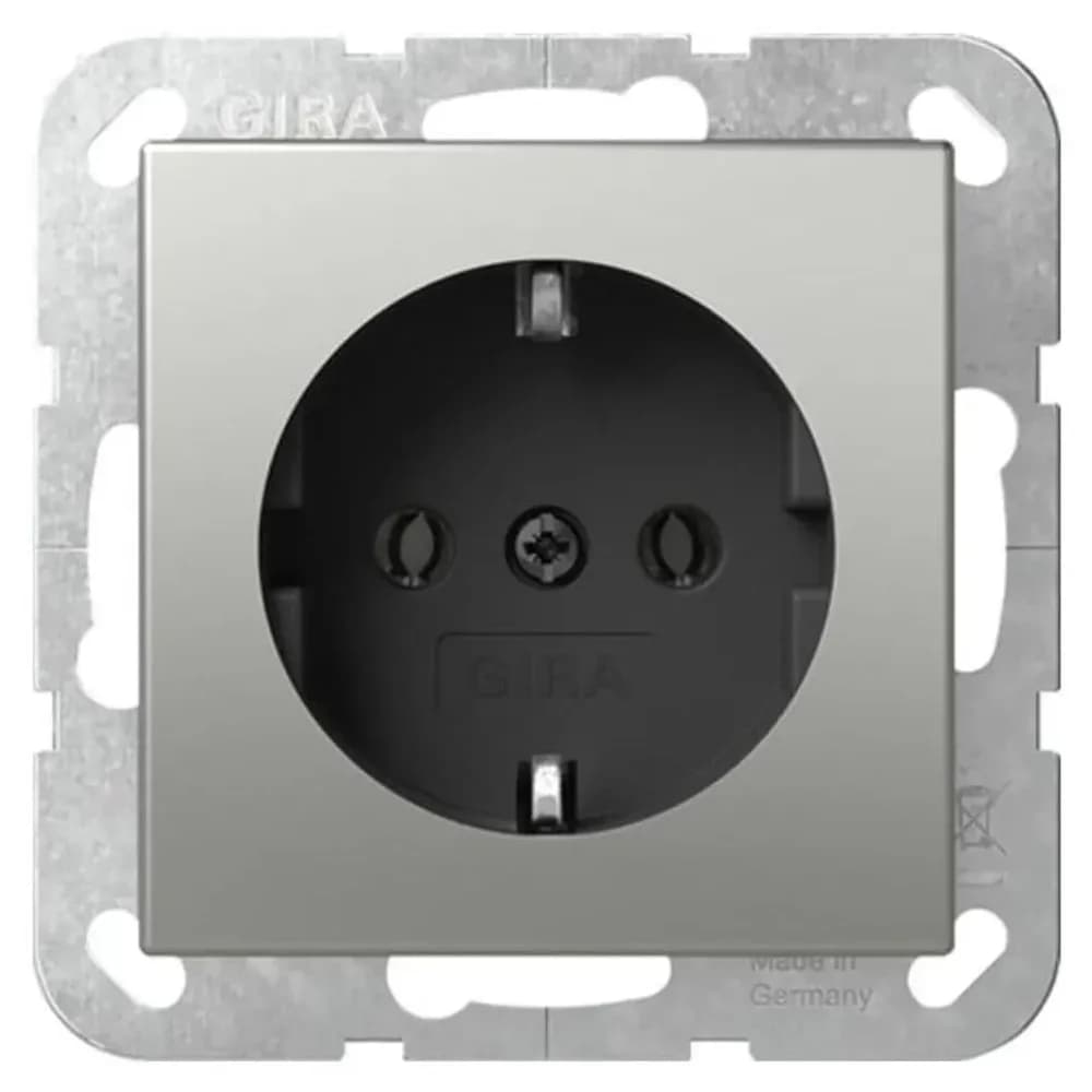 Gira SCHUKO-Steckd. o.Kr. 4466600