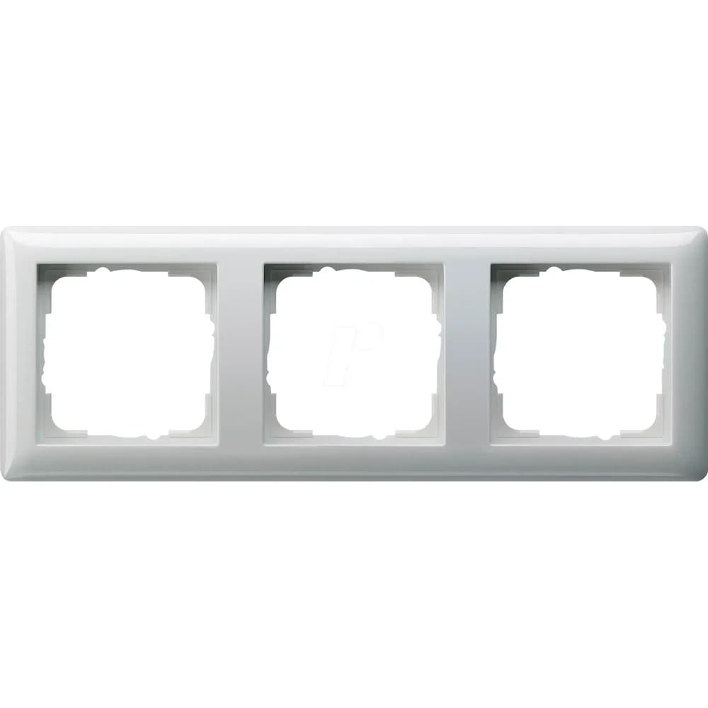 Gira Abdeckrahmen 3f. rws-gl 021303