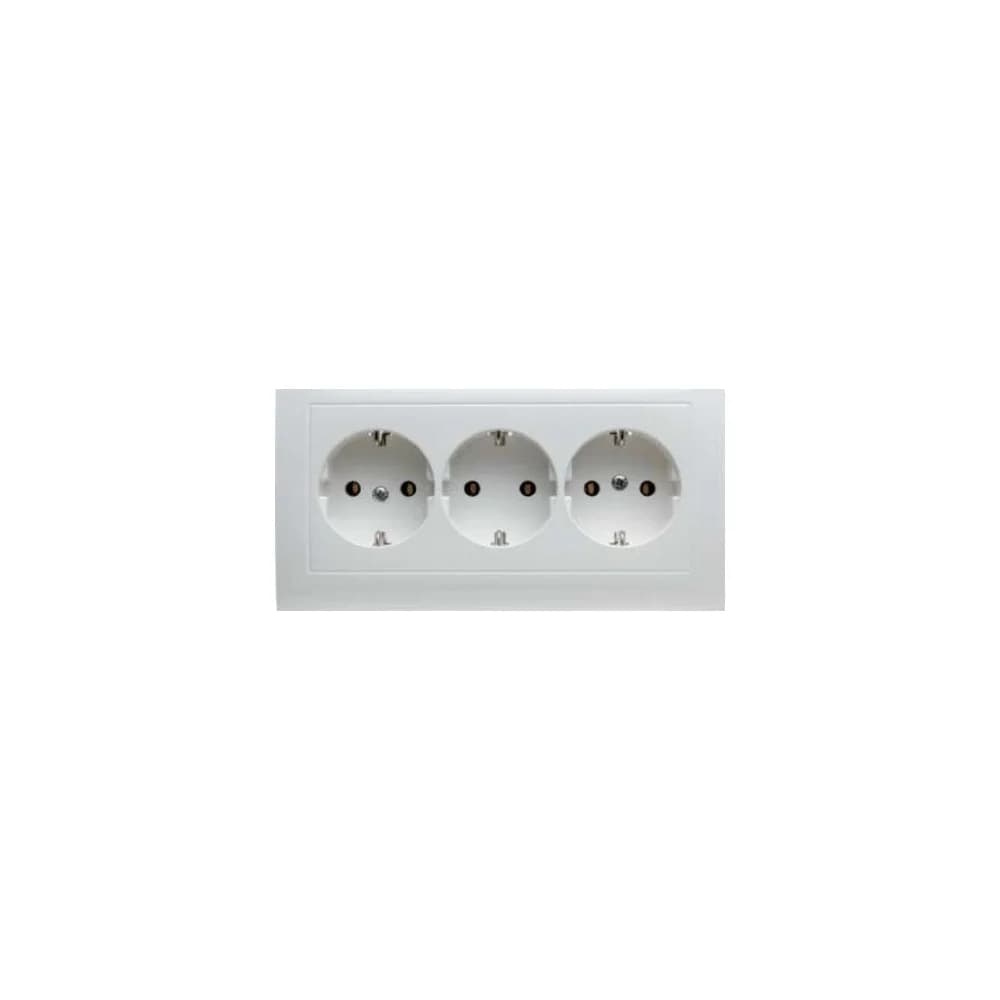 Berker 3fach-Steckdose SCHUKO 47661909