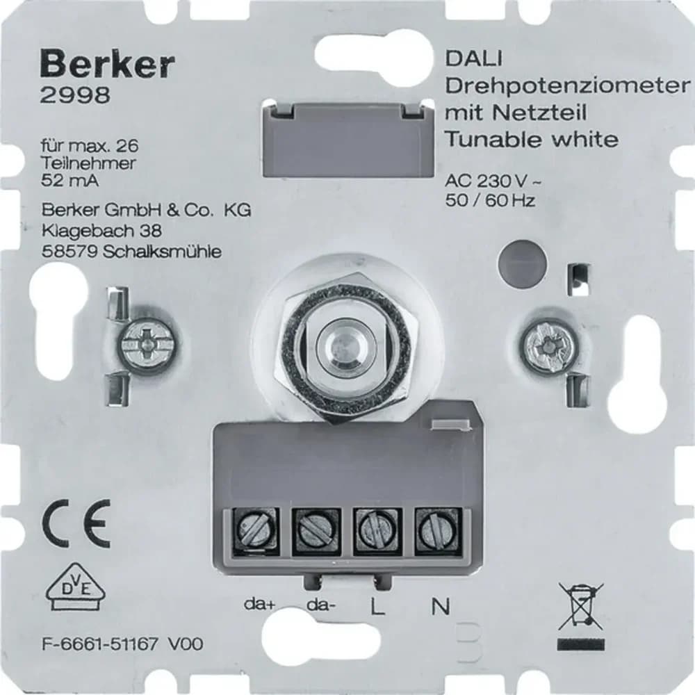 Berker Dali Potentiometer LED