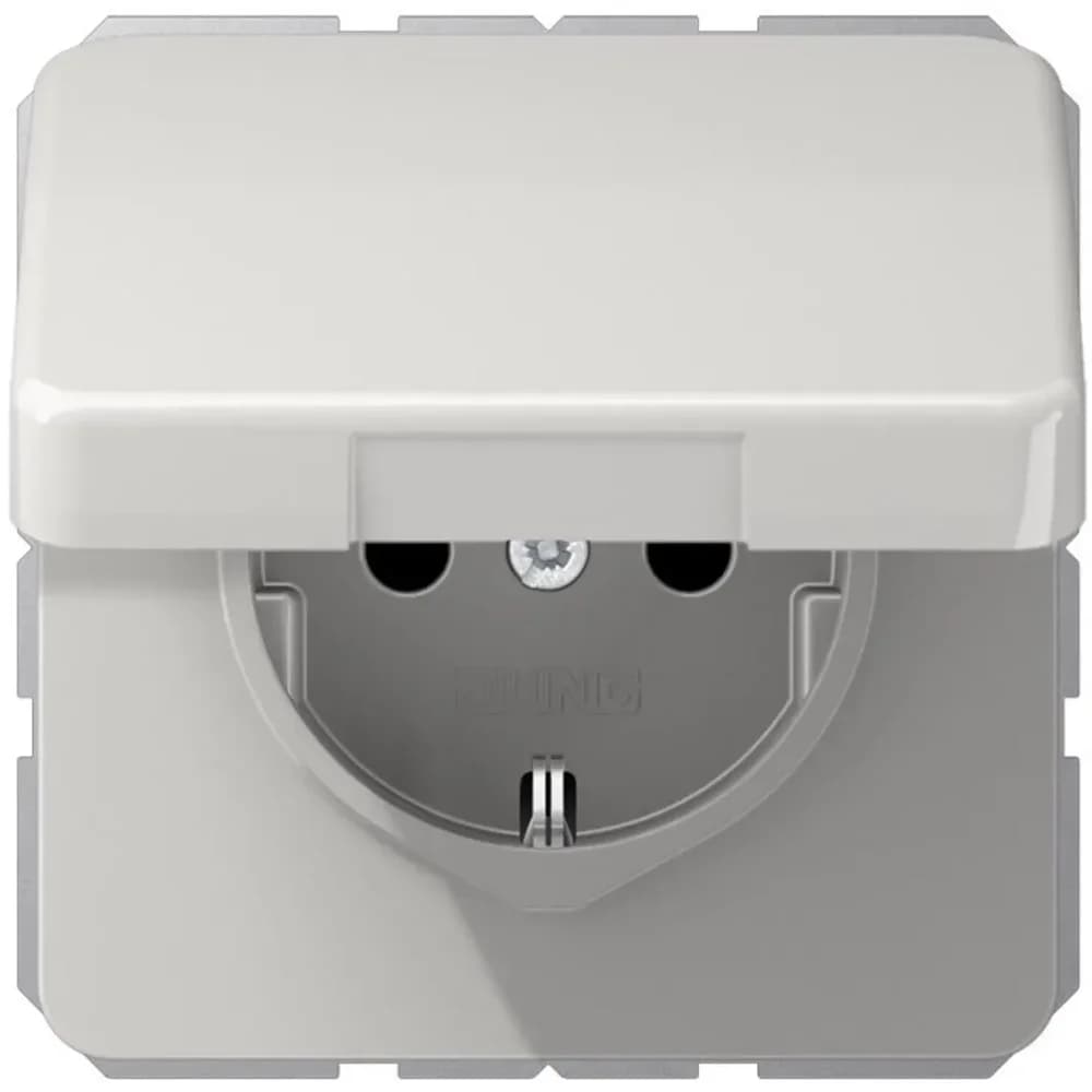 Jung SCHUKO-Steckdose CD 1520 BFKL LG