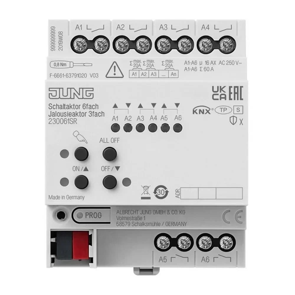 Jung KNX-Jalousieaktor 23006 1S R