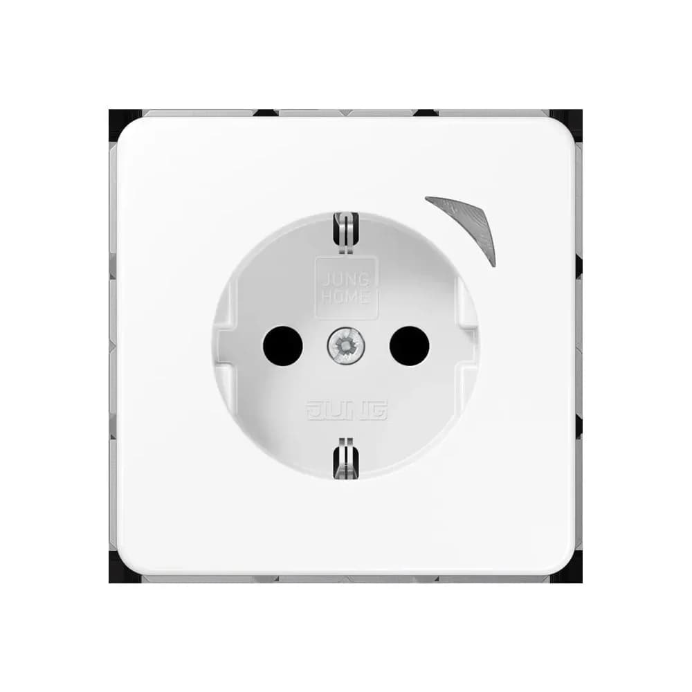 JUNG, Steckdose, BTCD1521SWW HOME SCHUKO