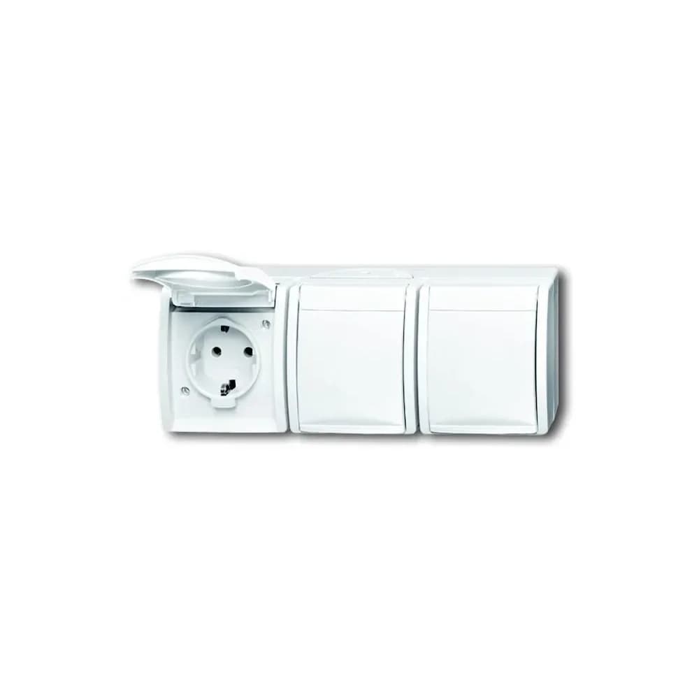 BJ 2300-3 EW-54 - Schutzkontakt-Steckdose 3-fach