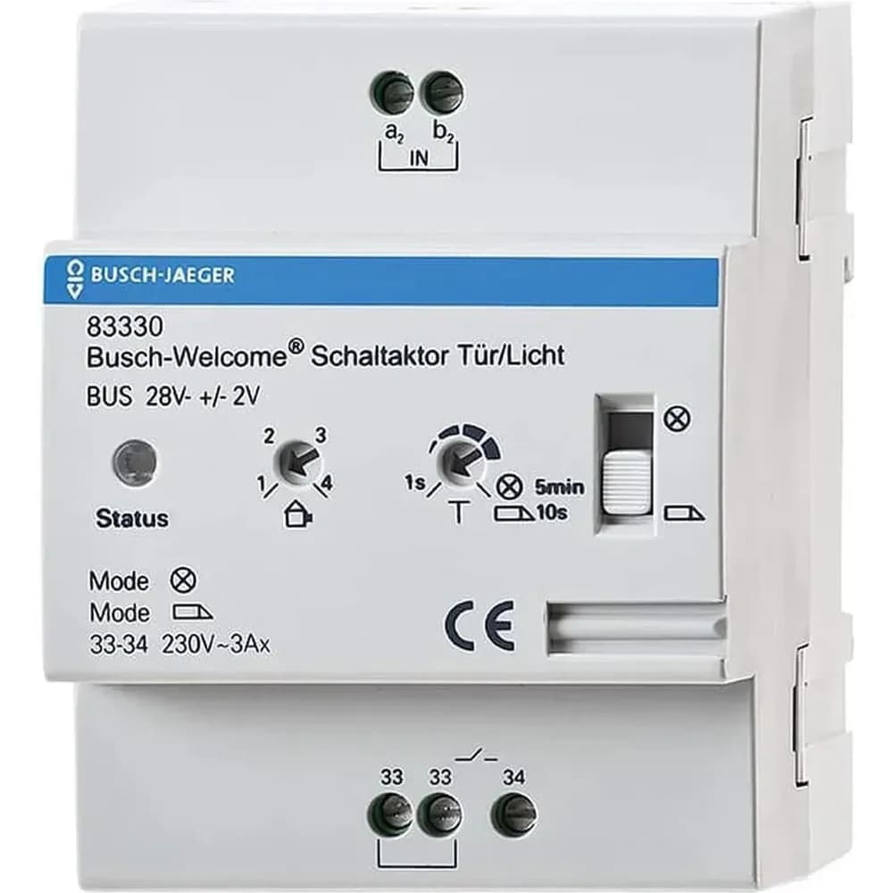Schaltaktor Tür/Licht für Busch-Welcome®