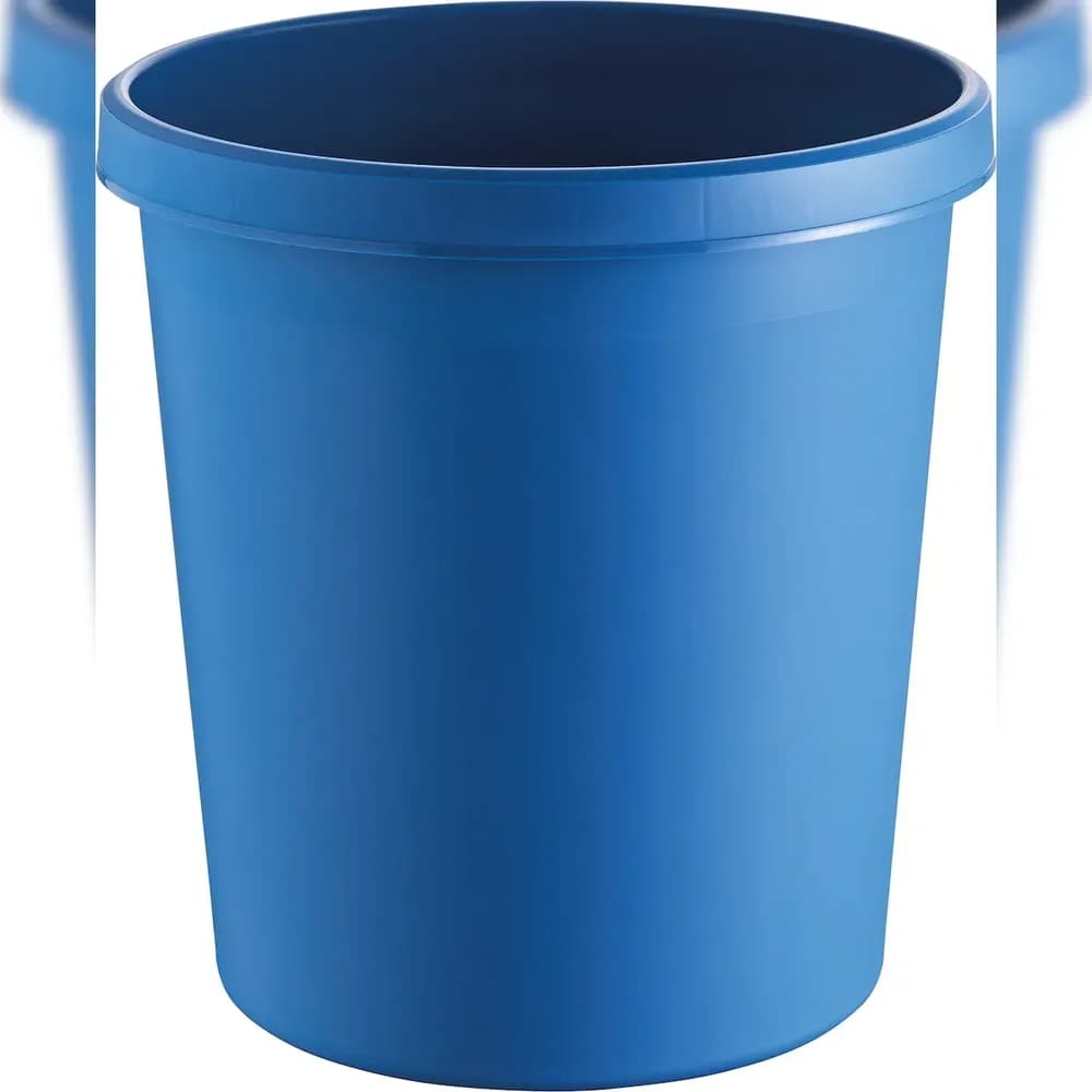 helit Papierkorb 18L - blau